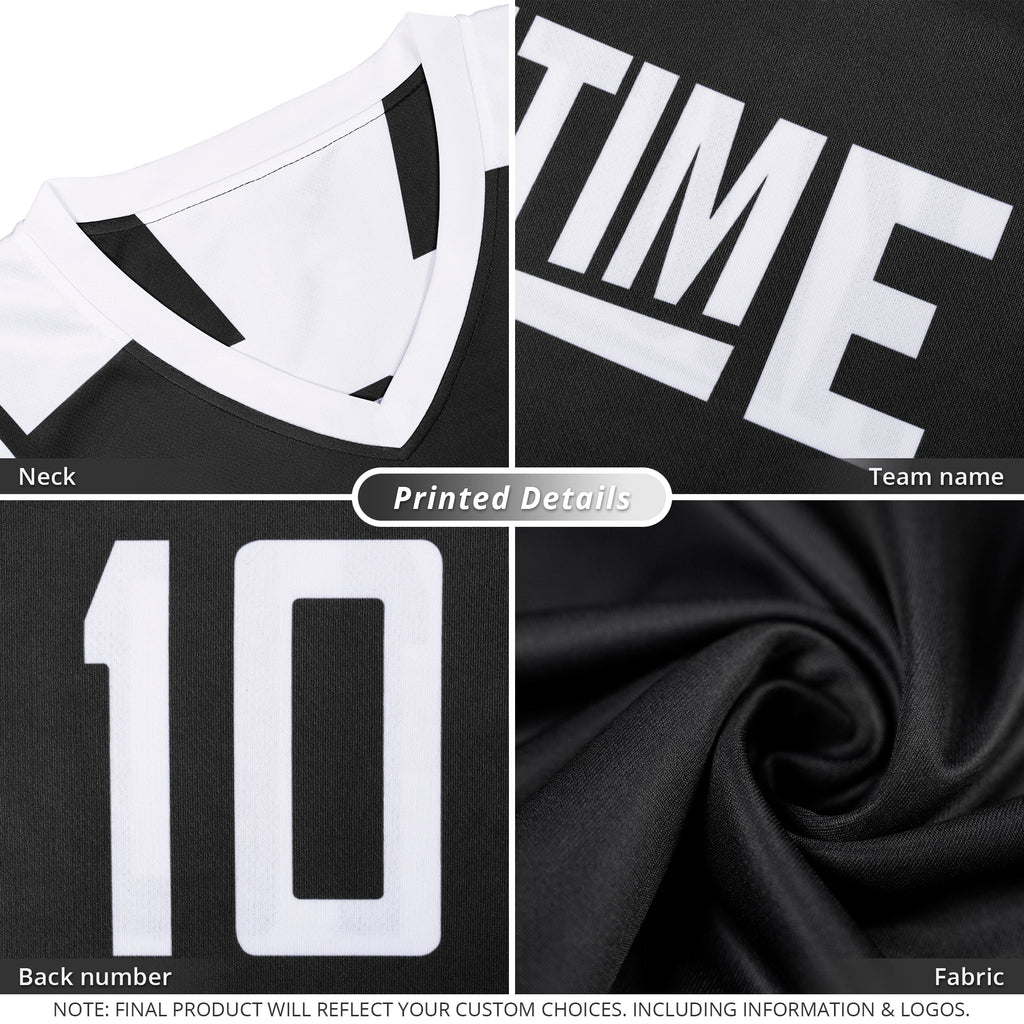 Custom black and white reversible basketball jersey