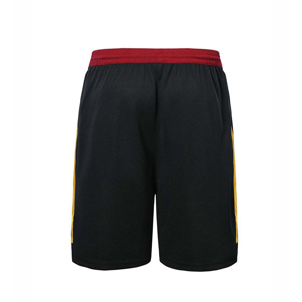 Men's Navy Blue Mesh Basketball Shorts — Quick-Dry Athletic Training Shorts with Pockets