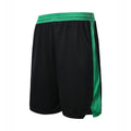 Men's Green Mesh Basketball Shorts with Pockets — Breathable Athletic Training Shorts