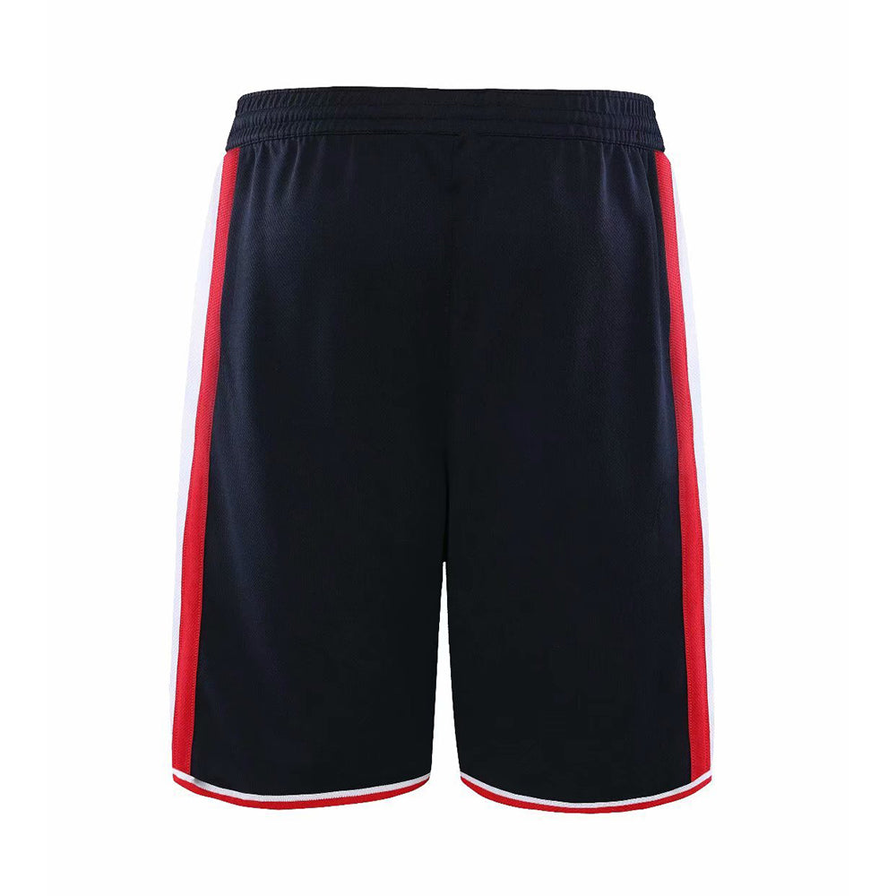 Custom black blank basketball shorts