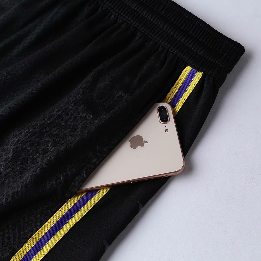 Custom Men's Embossed Mesh Basketball Shorts